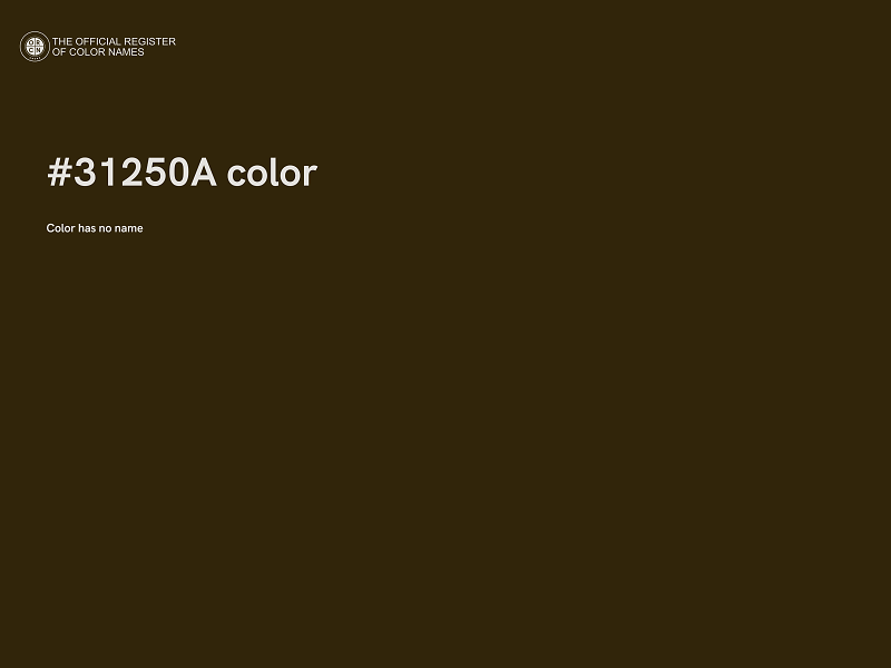 #31250A color image