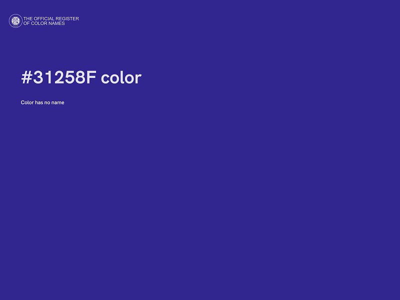 #31258F color image