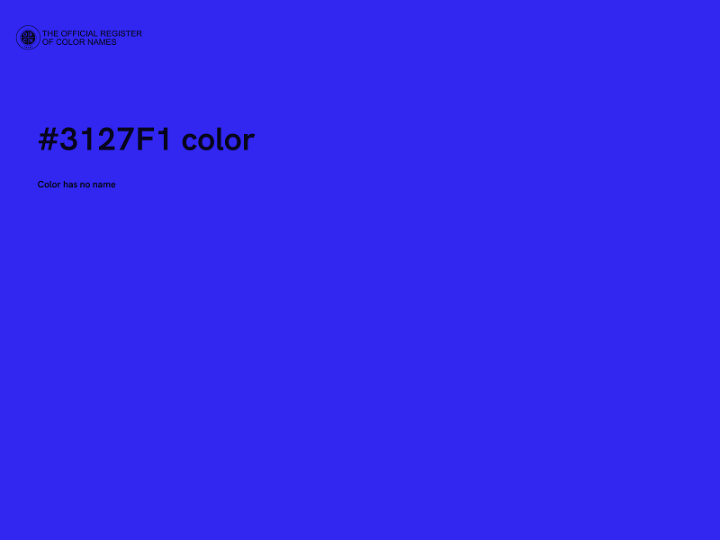 #3127F1 color image