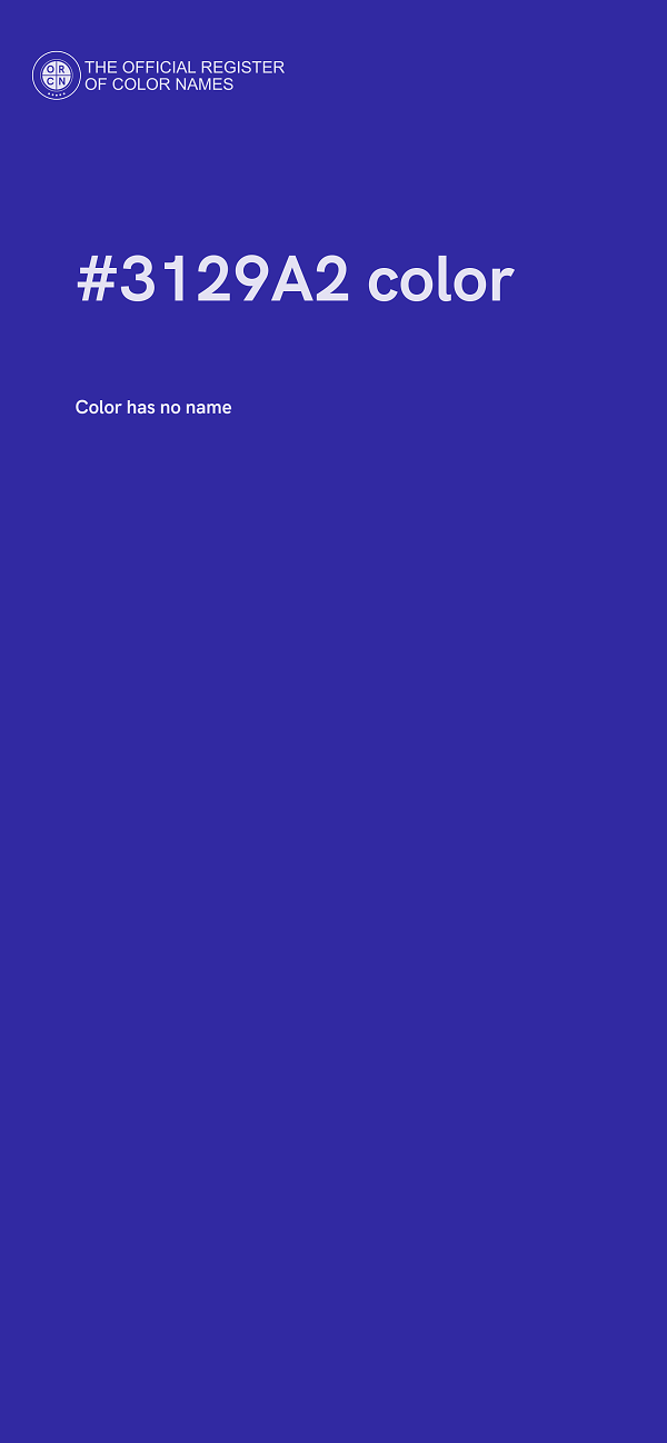 #3129A2 color image