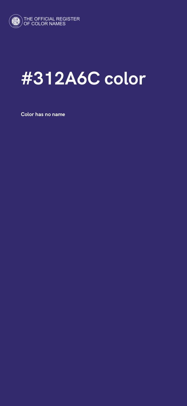 #312A6C color image