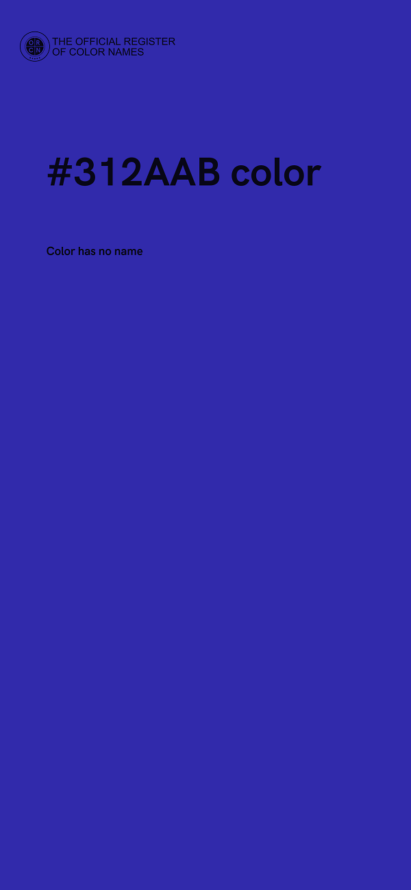 #312AAB color image
