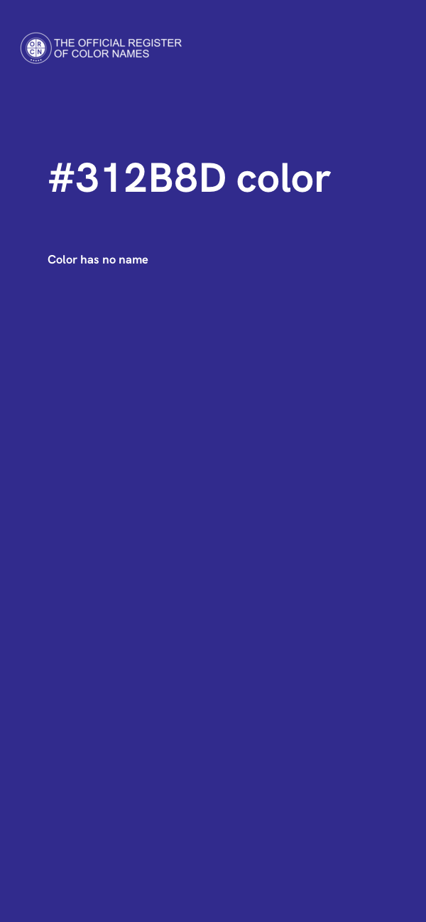 #312B8D color image
