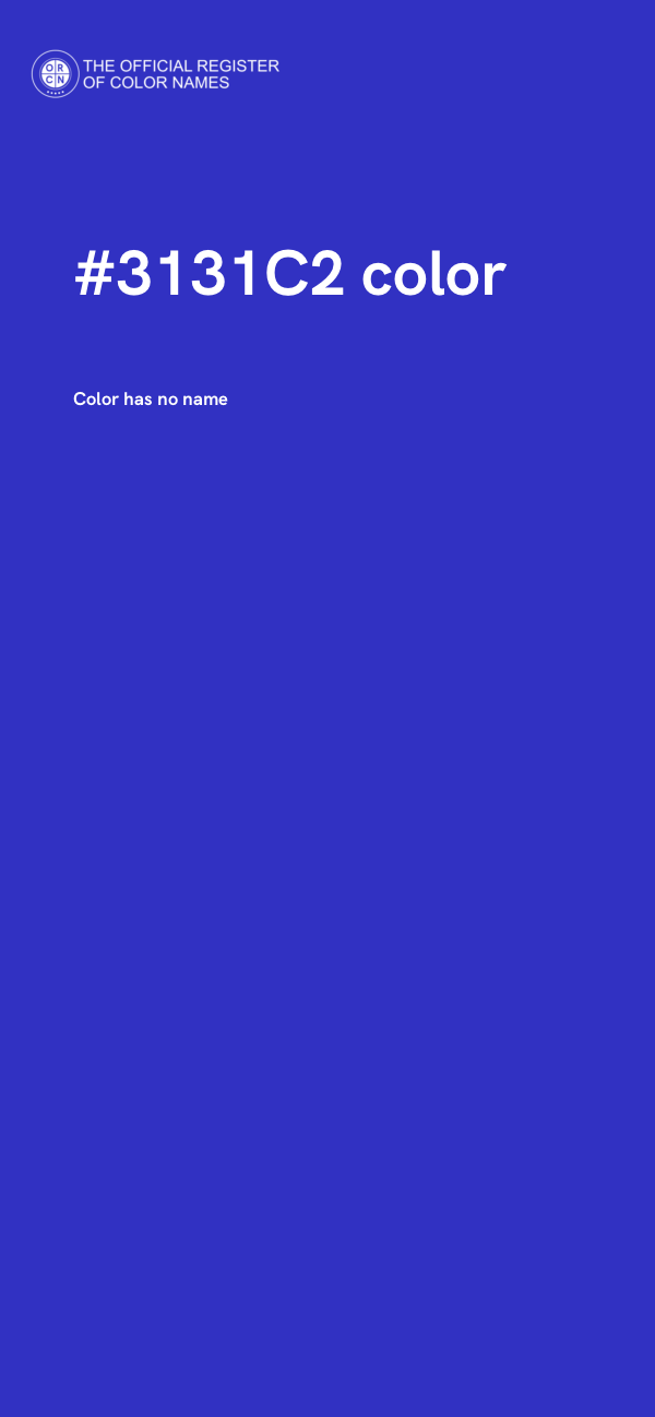 #3131C2 color image