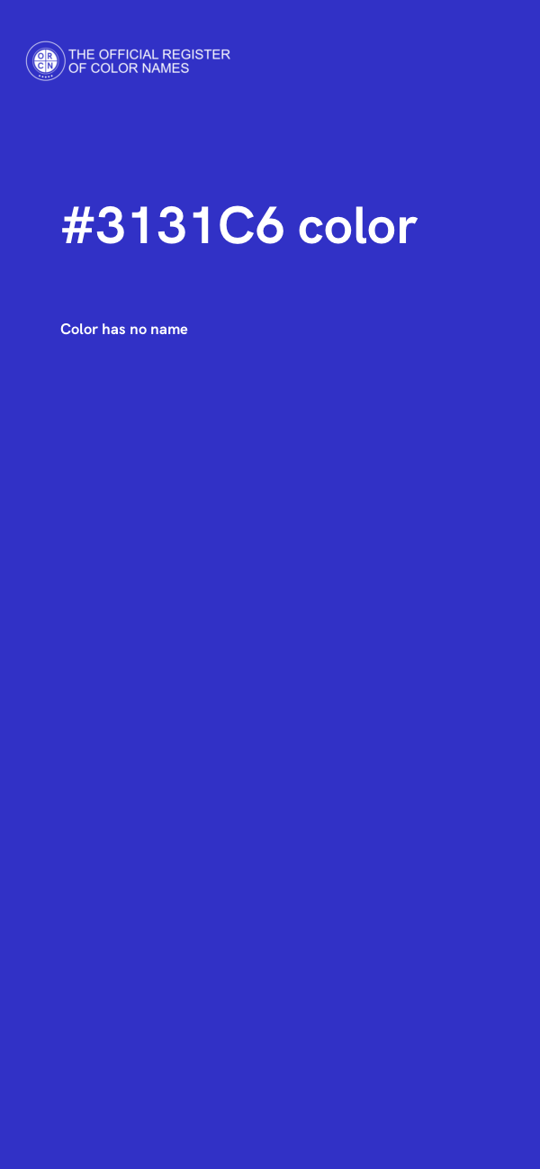 #3131C6 color image