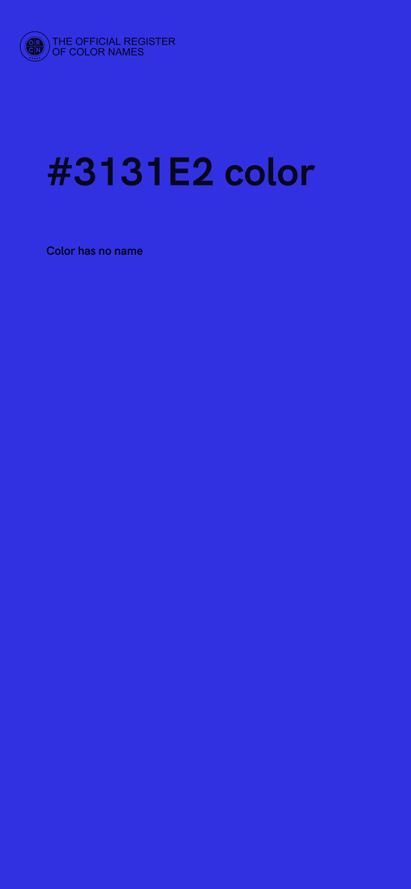#3131E2 color image