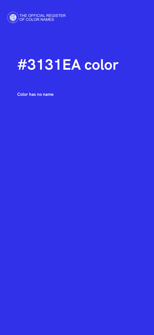 #3131EA color image