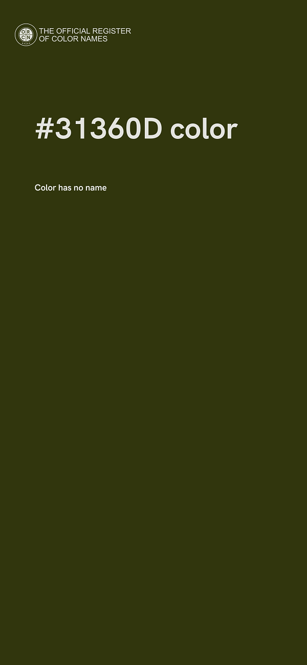 #31360D color image