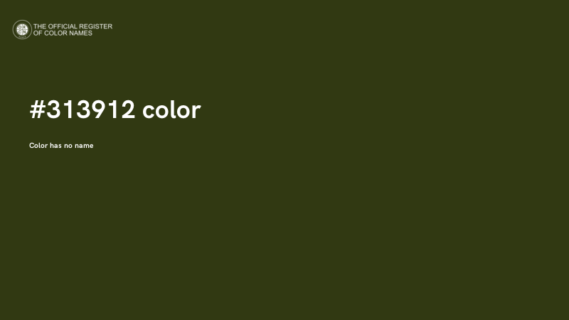 #313912 color image