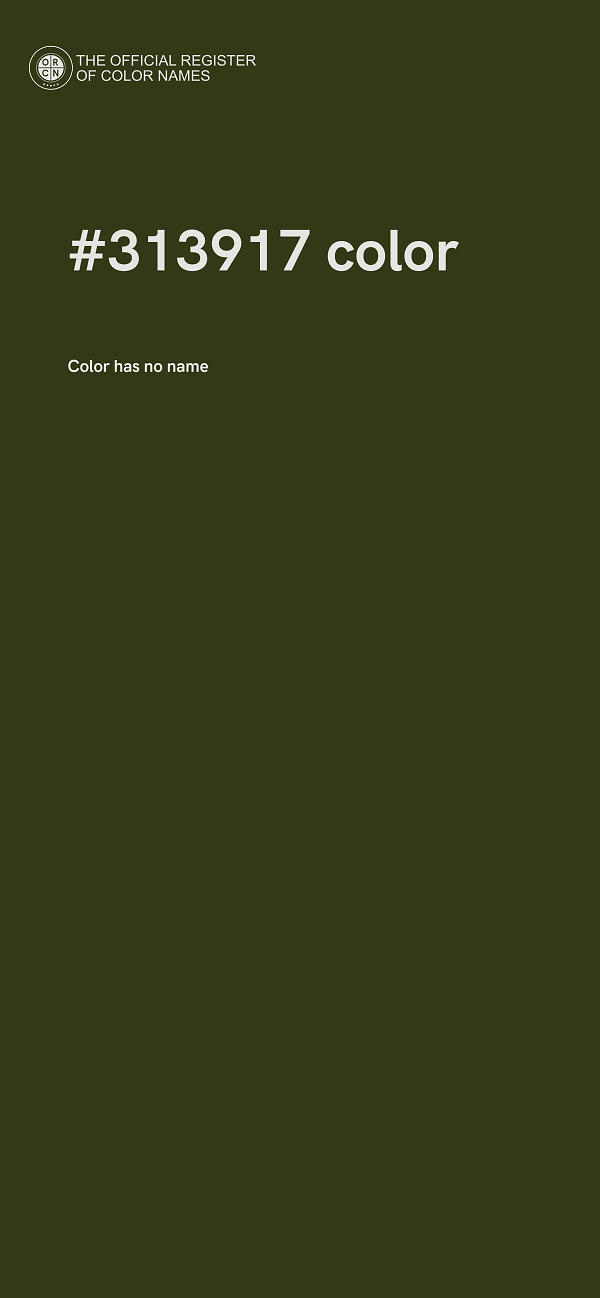 #313917 color image