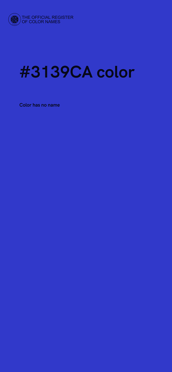 #3139CA color image