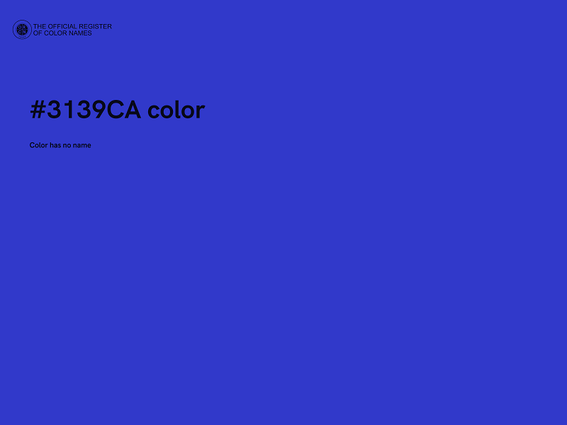 #3139CA color image