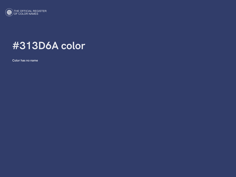 #313D6A color image