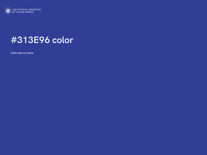 #313E96 color image