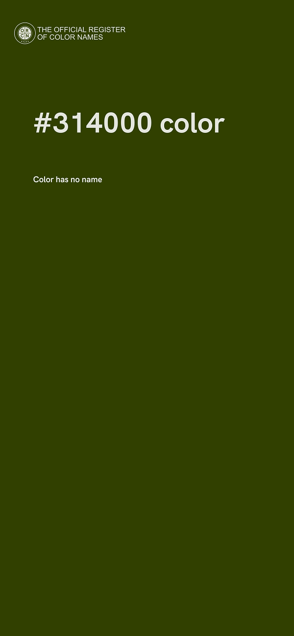 #314000 color image