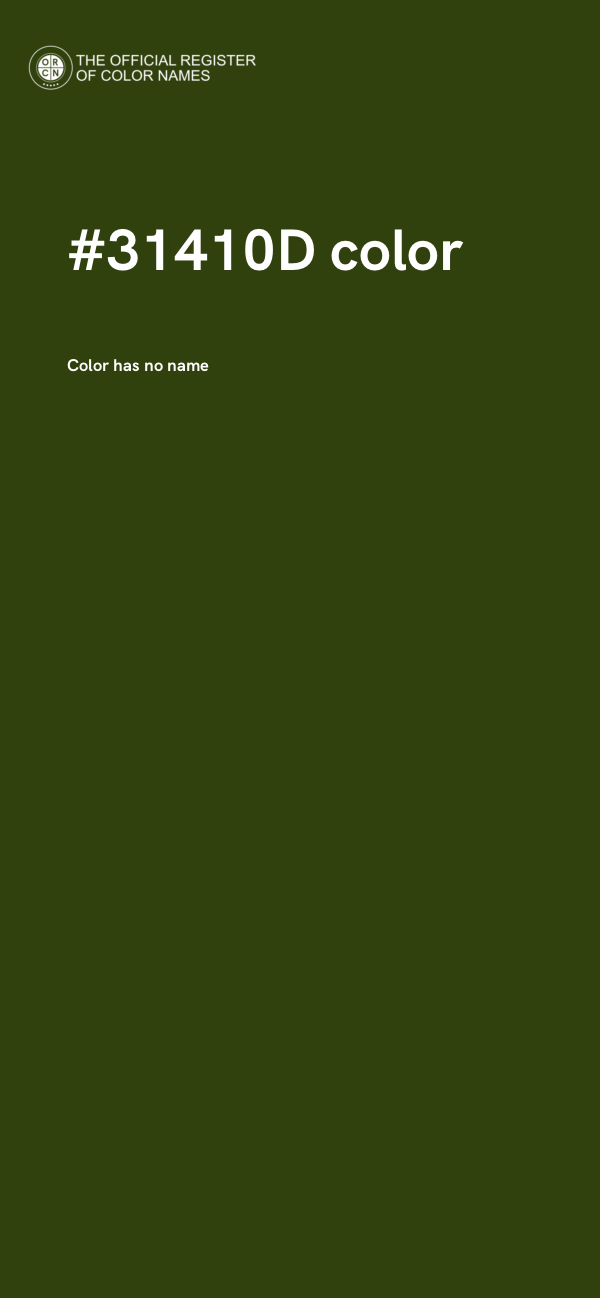 #31410D color image