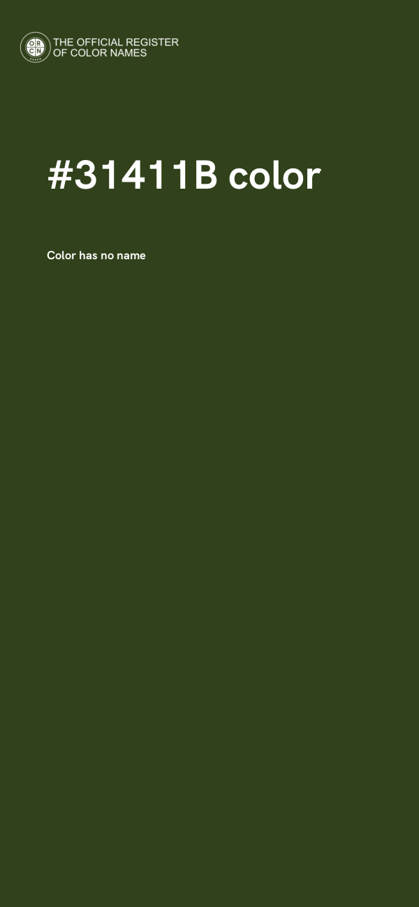 #31411B color image