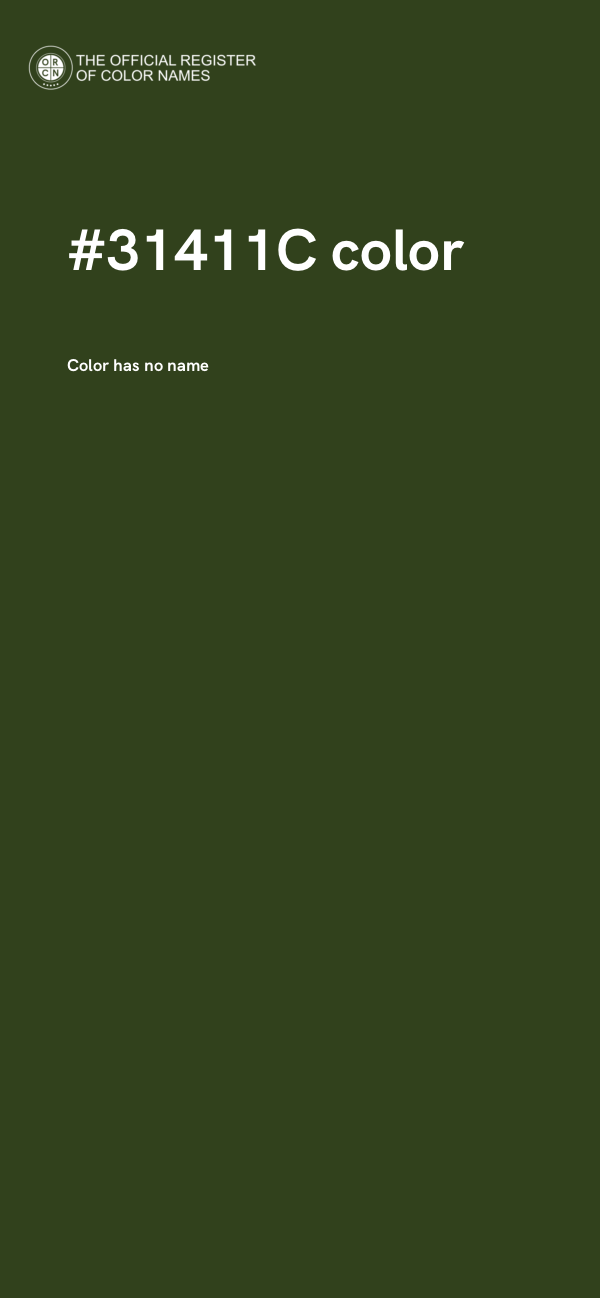 #31411C color image