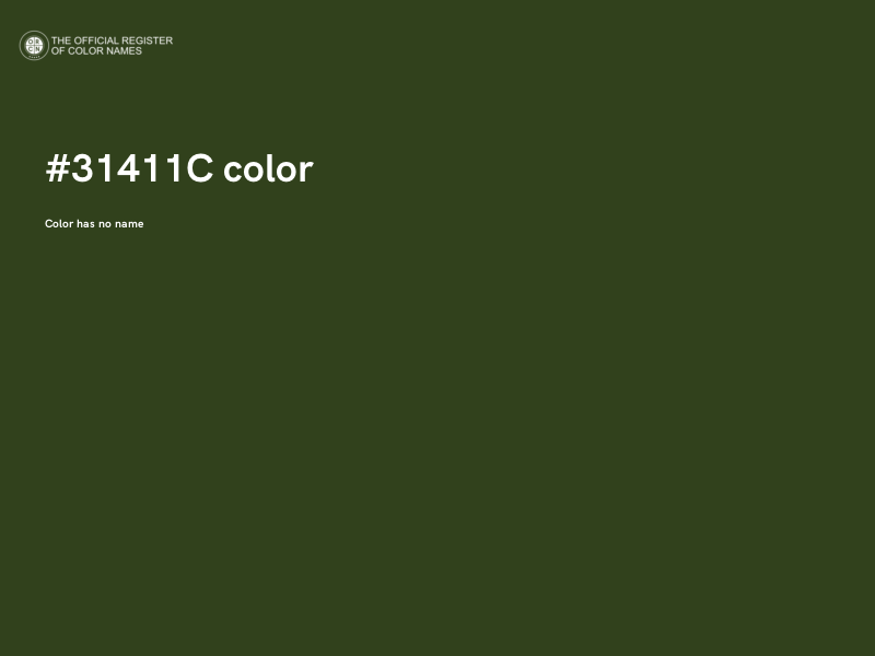 #31411C color image