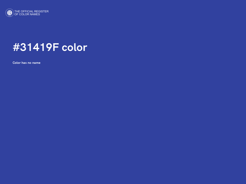 #31419F color image