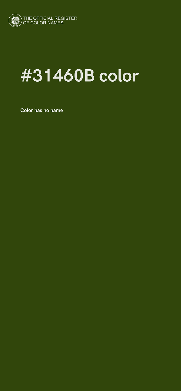 #31460B color image