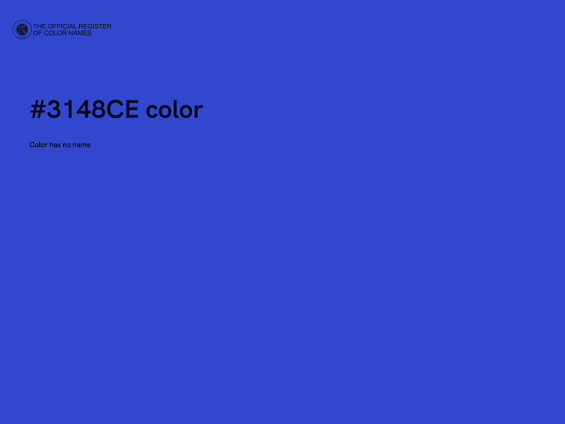 #3148CE color image