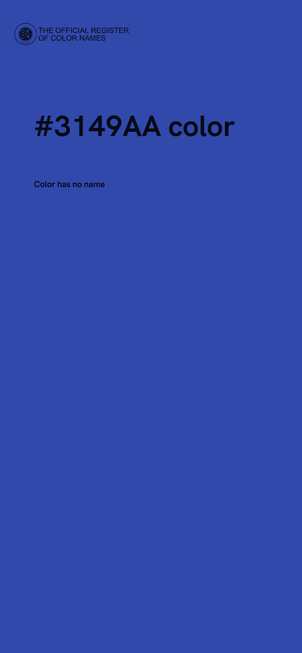 #3149AA color image