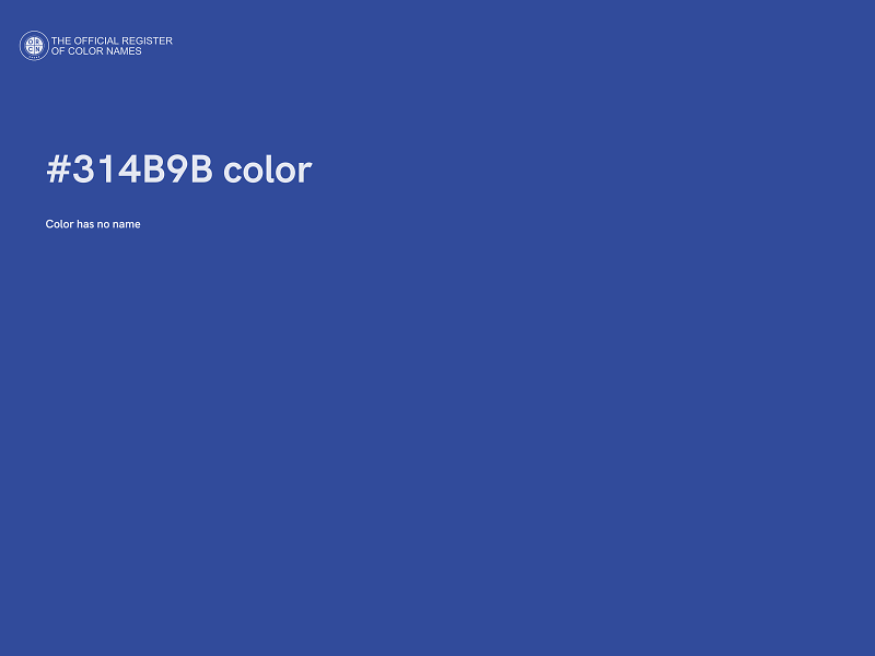 #314B9B color image