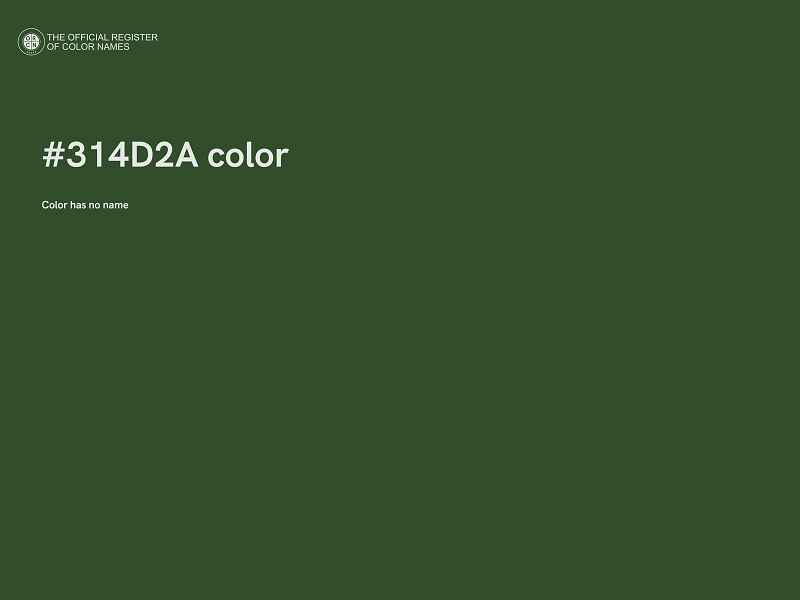 #314D2A color image