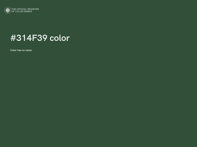 #314F39 color image