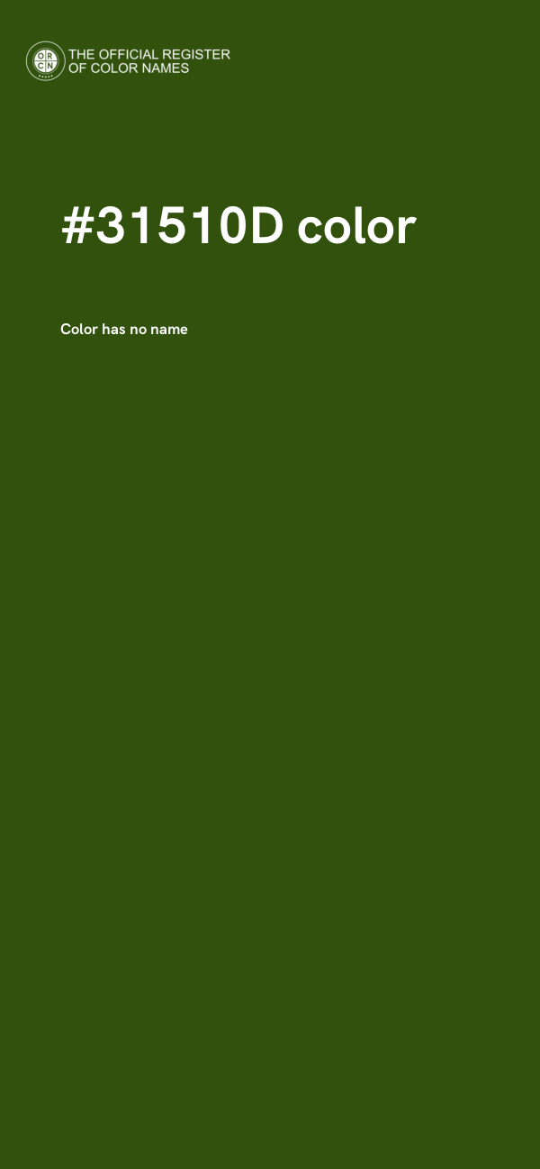 #31510D color image