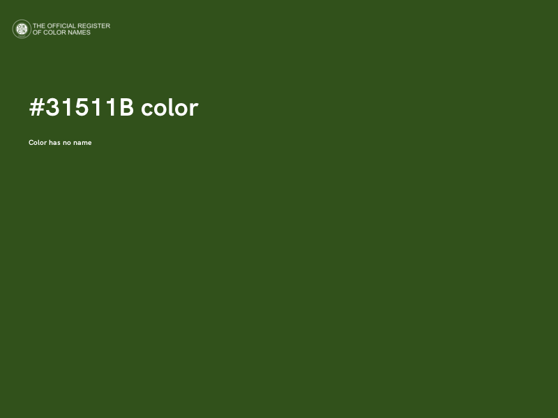 #31511B color image