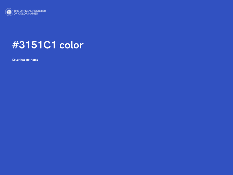 #3151C1 color image