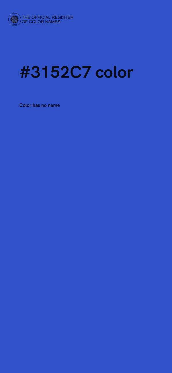 #3152C7 color image