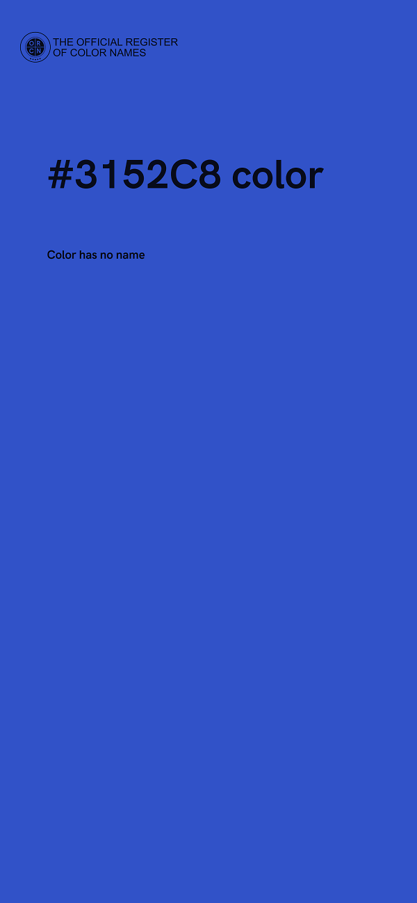 #3152C8 color image