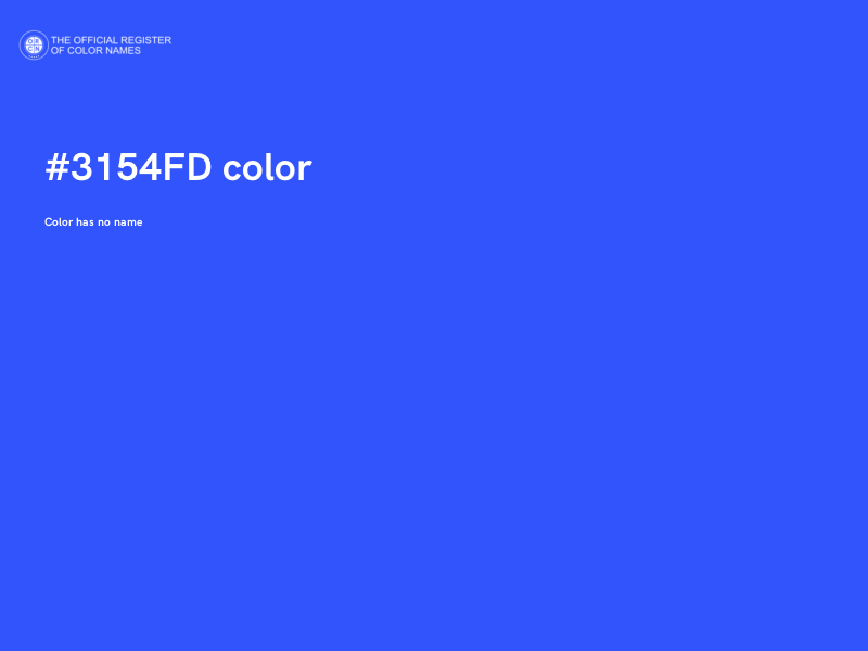 #3154FD color image
