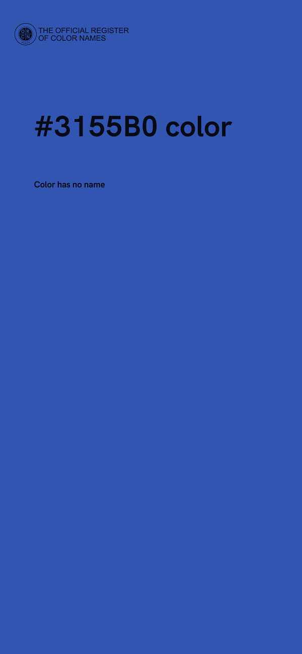 #3155B0 color image