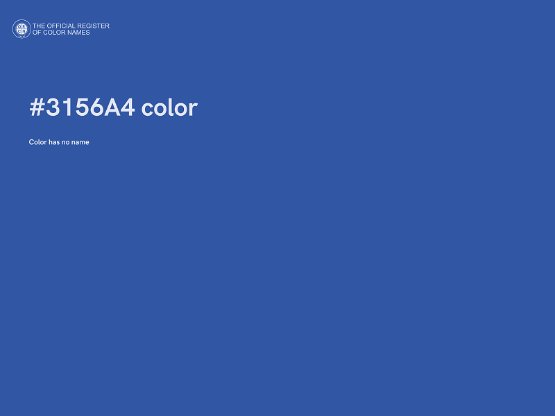 #3156A4 color image