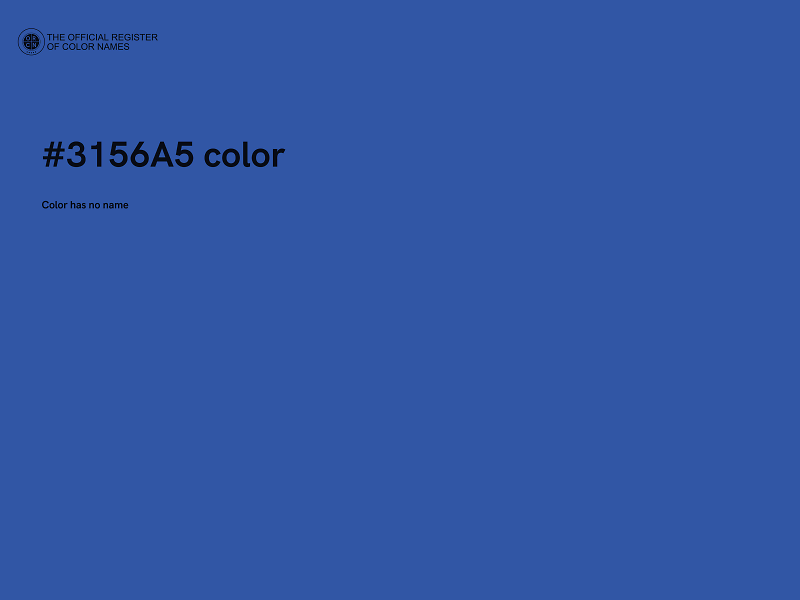 #3156A5 color image
