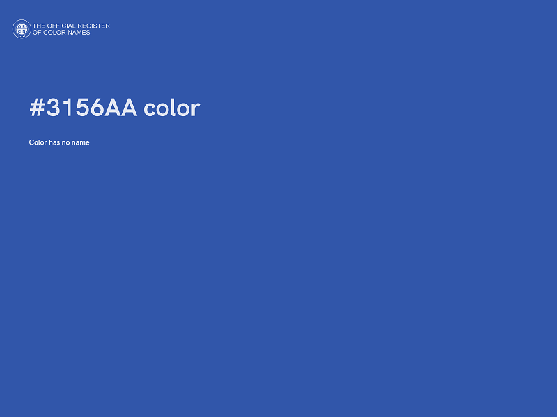 #3156AA color image