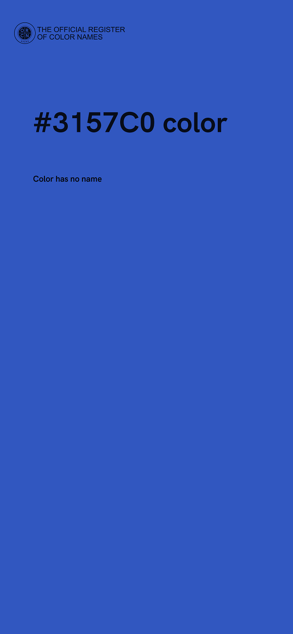 #3157C0 color image