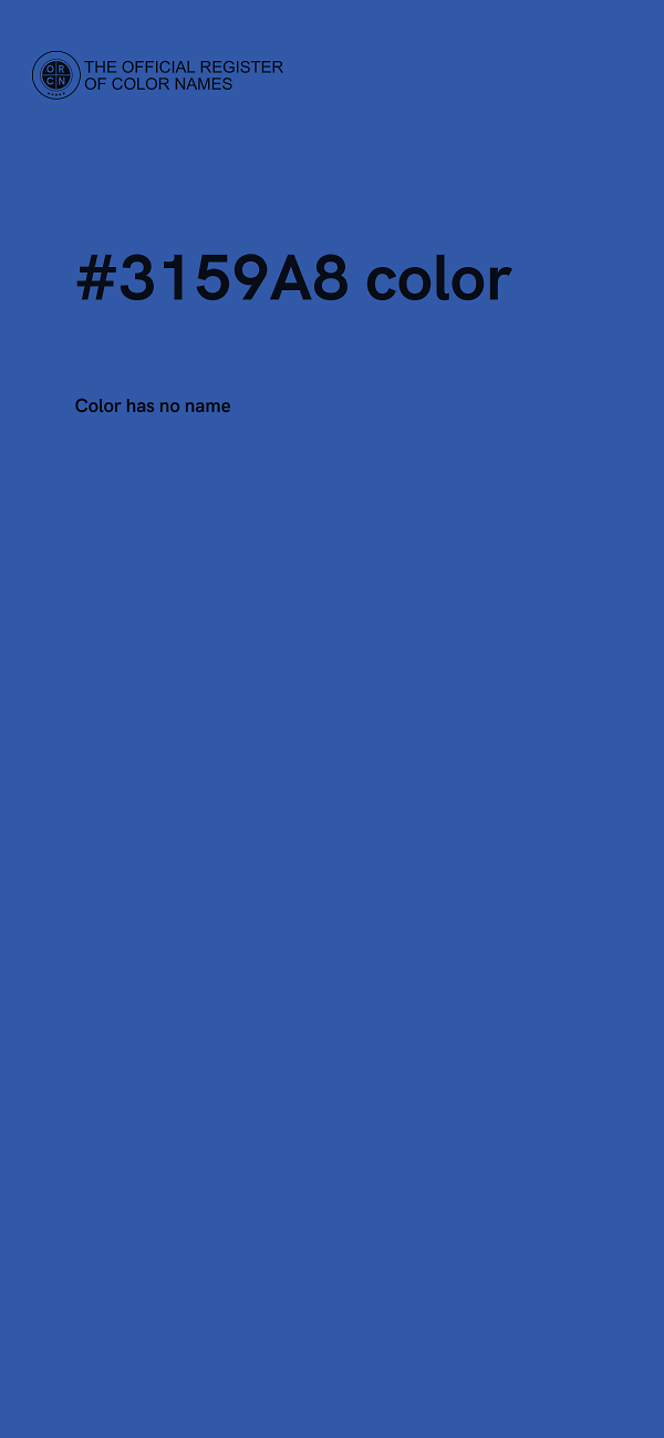#3159A8 color image