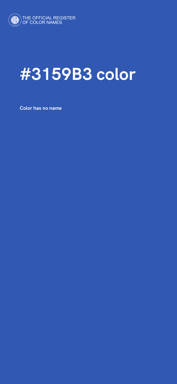 #3159B3 color image