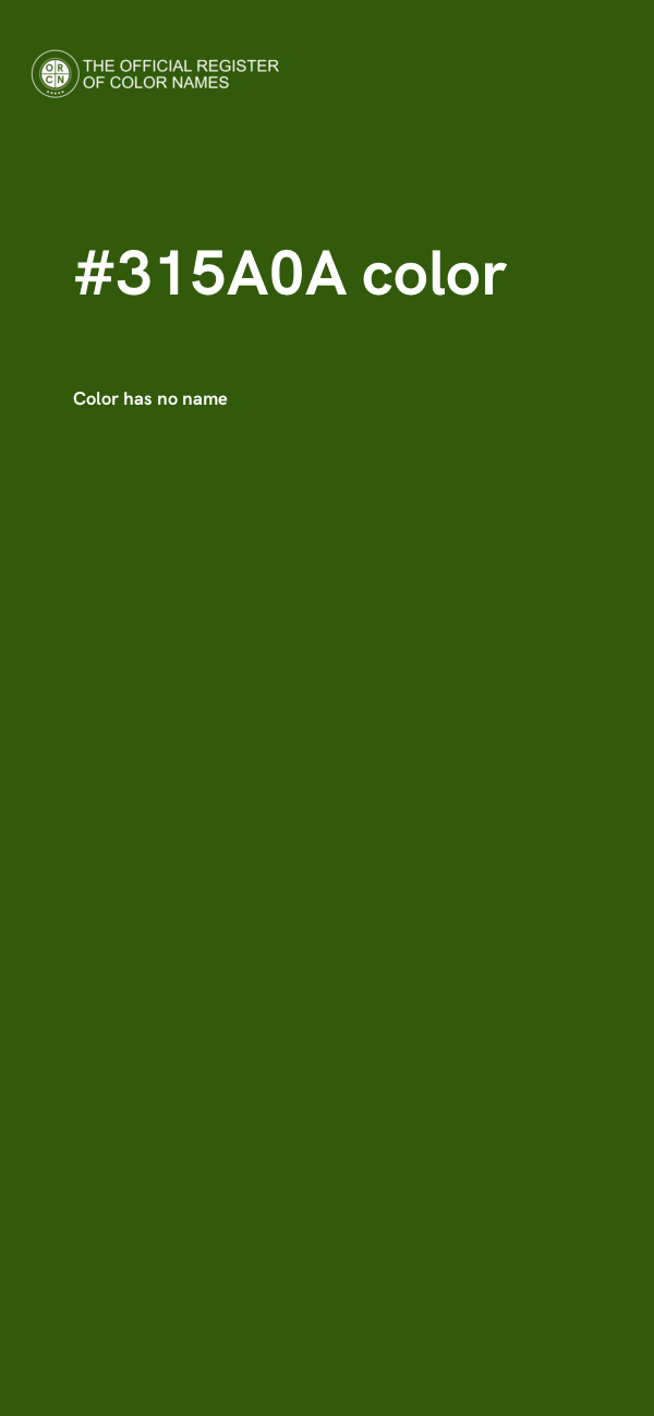 #315A0A color image