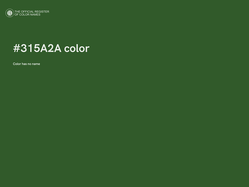 #315A2A color image