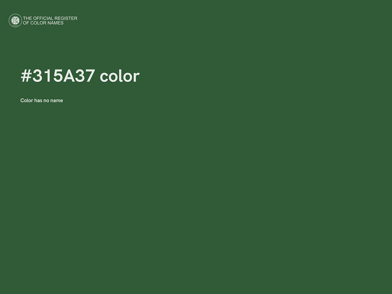 #315A37 color image