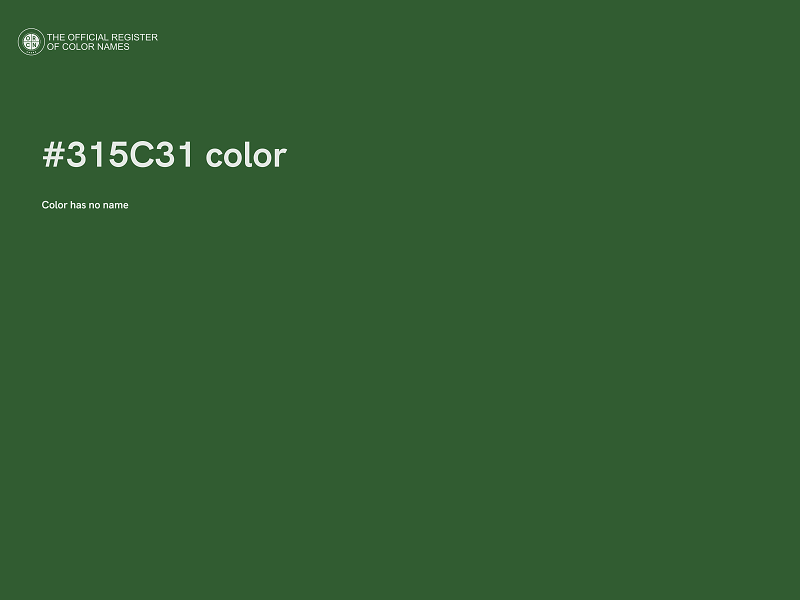 #315C31 color image