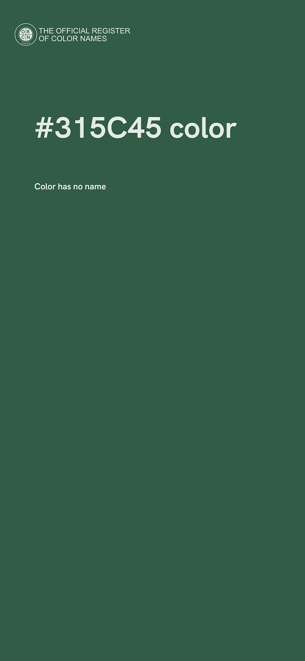 #315C45 color image