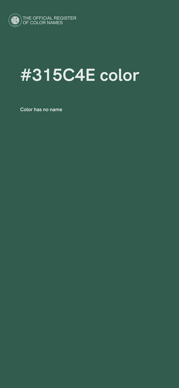 #315C4E color image