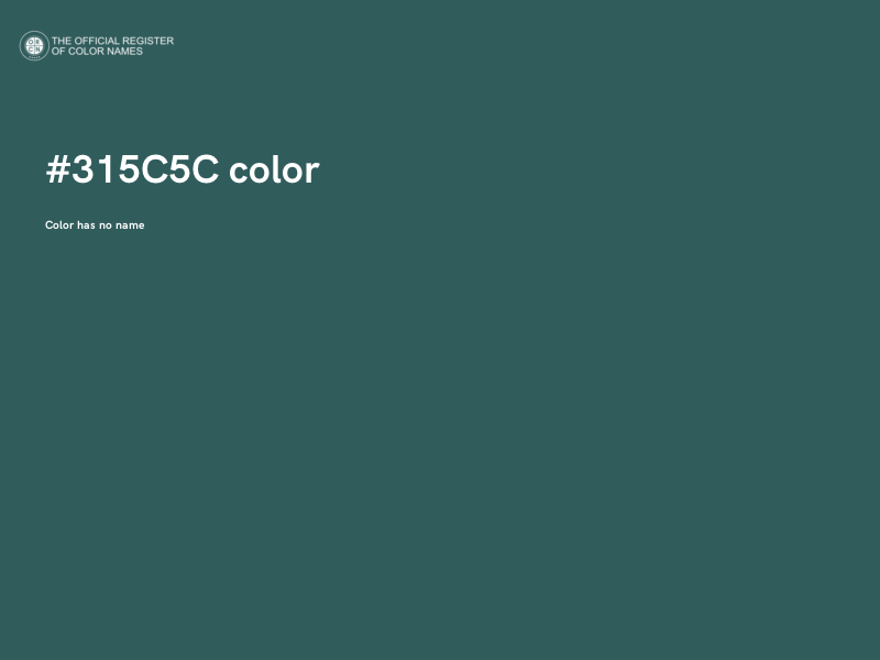 #315C5C color image